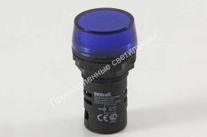 Лампа сигнальная ЛК22-ADDS-LED синяя DEKraft 25005 (12) 1