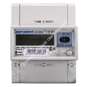 Счетчик СЕ 102M R5 145-J (5-60A) двухтарифный на DIN-рейку Энергомера (10) 1