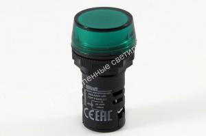 Лампа сигнальная ЛК22-ADDS-LED зеленая DEKraft 25002 (12) 1