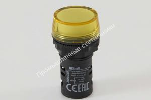 Лампа сигнальная ЛК22-ADDS-LED желтая DEKraft 25004 (12) 1