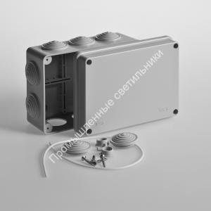 Коробка распаячная ОП 67053 150х110х70 IP55 (22) Рувинил 1