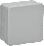 Коробка распаячная Uplast ОП 80х80х40мм IP66 СЕРАЯ под пистолет (100) 
