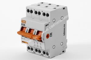 Модульный переключатель МП-63 3P/63A трехпозиционный TDM (4) 1
