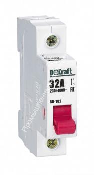 Выкл нагрузки ВН102-1P-032А DEKraft 17002 (12) 1
