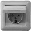 Розетка СП В59 б/р з.к. аква IP44 RS16-152B-1-86