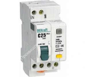 ДИФ-102 1N 20А 30мА 4.5kA DEKraft 16004 (6) 1